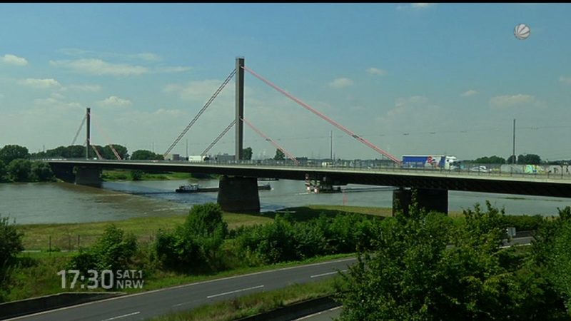 A1-Vollsperrung (Foto: SAT.1 NRW)