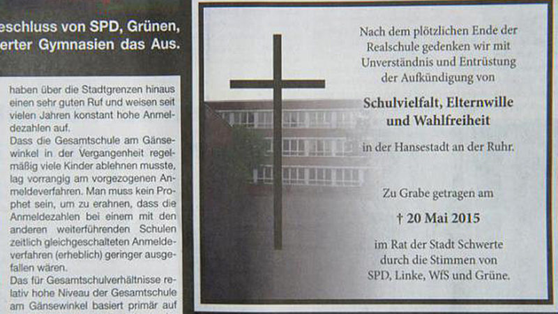 Schulkrieg in Schwerte (Foto: SAT.1 NRW)