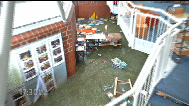 Münster ein Jahr nach dem Jahrhundertunwetter (Foto: SAT.1 NRW)