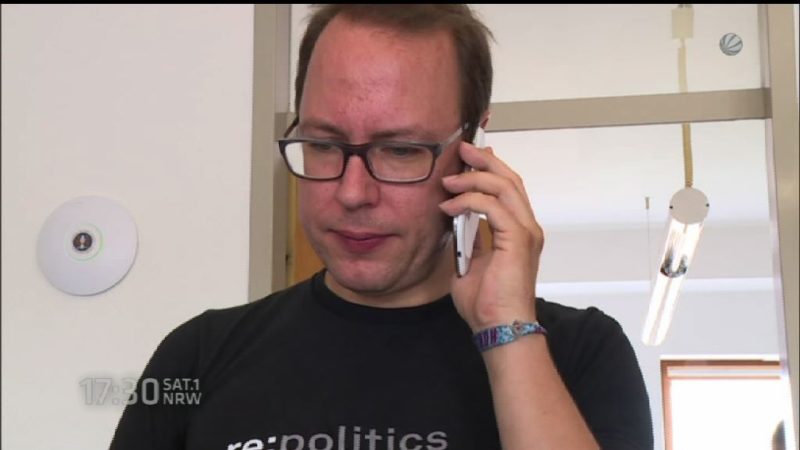 Angriff auf die Pressefreiheit (Foto: SAT.1 NRW)