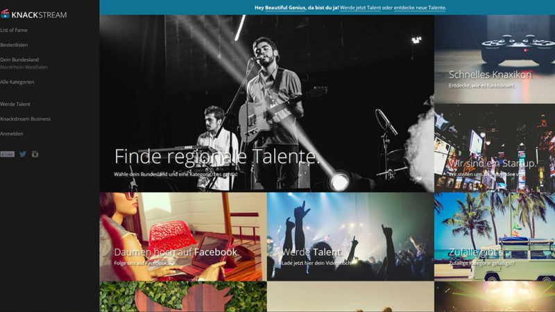 „Knackstream“ macht Youtube Konkurrenz (Foto: Knackstream)