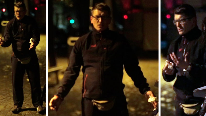 Messerstecher läuft zufällig in Filmset (Foto: Polizei Köln)