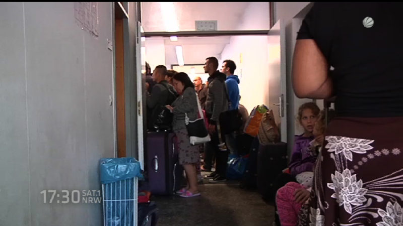 Städte wollen Lösungen in Flüchtlingsfragen (Foto: SAT.1 NRW)