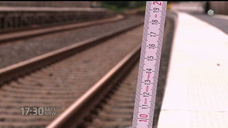 Der Pannenbahnhof von Lünen (Foto: SAT.1 NRW)