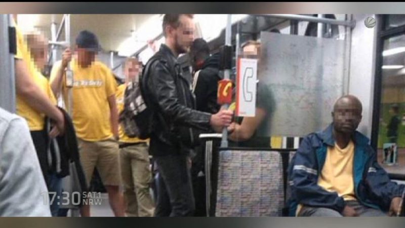 Nazis auf Patrouille in Bus und Bahn (Foto: SAT.1 NRW)