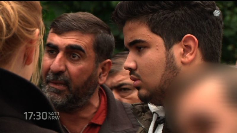 Flüchtlinge in Neuss schlecht behandelt? (Foto: SAT.1 NRW)