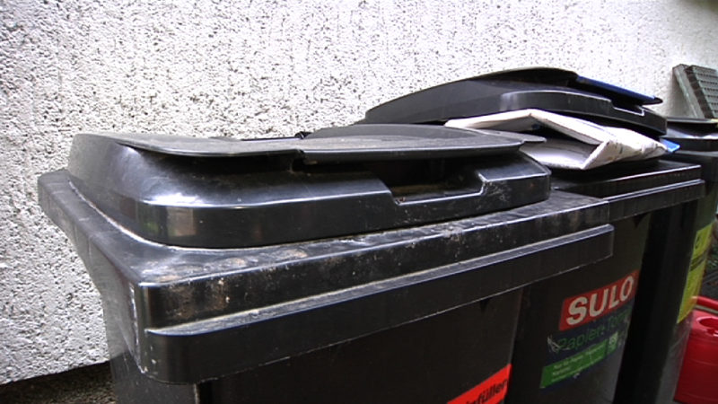 Ärger um Mülltonnen (Foto: Symbolbild SAT.1 NRW)