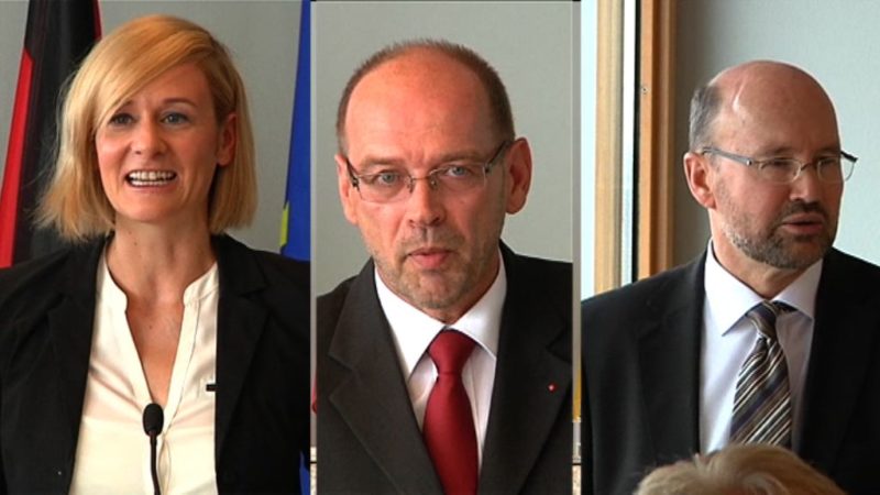 Neue Minister vereidigt (Foto: SAT.1 NRW)