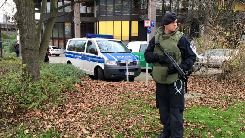 Bombendrohung an TU Dortmund! (Foto: SAT.1 NRW)