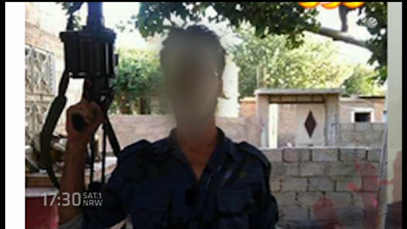 Terrorverdacht in Unna (Foto: SAT.1 NRW)