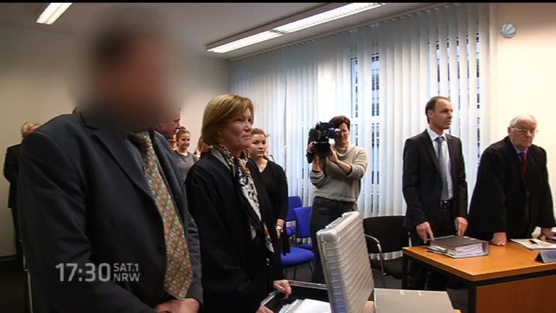 Prozess um abgeschnittene Krawatte (Foto: SAT.1 NRW)