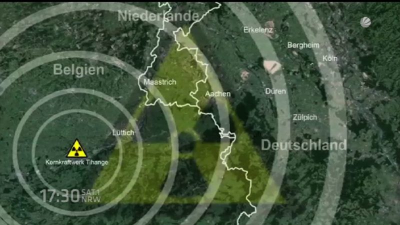 Schrott-Reaktor an NRWs Grenze (Foto: SAT.1 NRW)