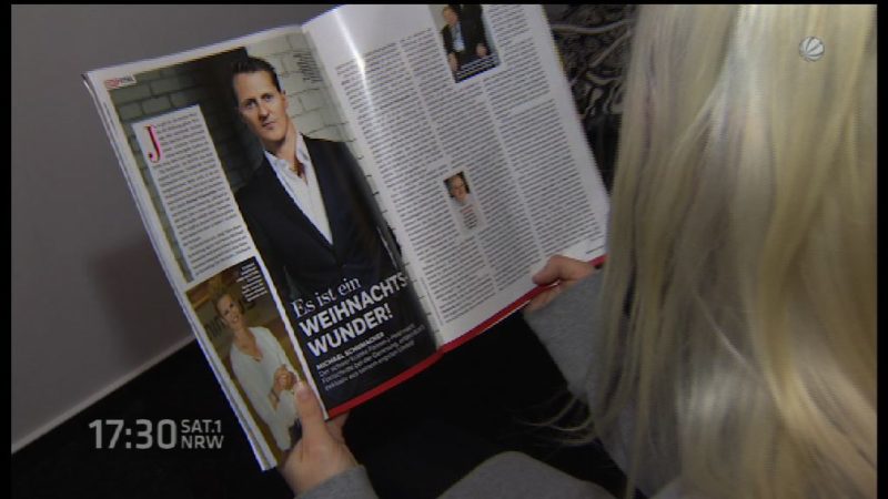 Falschmeldung über Schumi? (Foto: SAT.1 NRW)