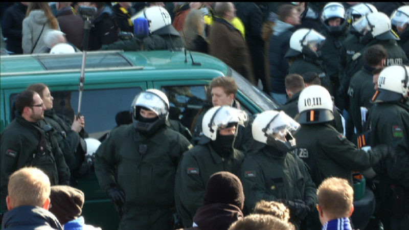 Weniger Gästefans (Foto: SAT.1 NRW)