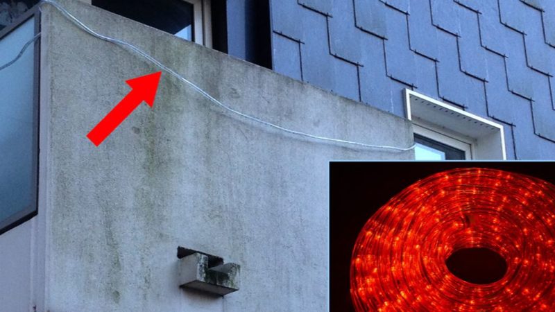 Streit um Lichterschlauch (Foto: SAT.1 NRW)