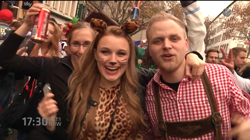 Sicherheit im Karneval (Foto: SAT.1 NRW)