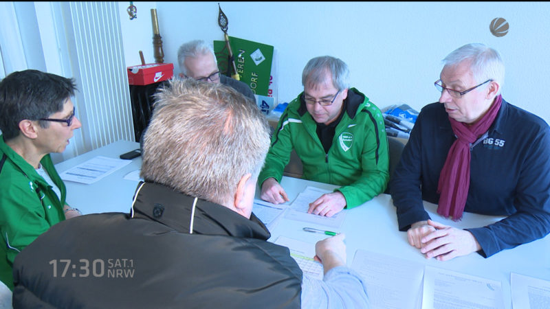 Noch mehr Turnhallen für Flüchtlinge (Foto: SAT.1 NRW)