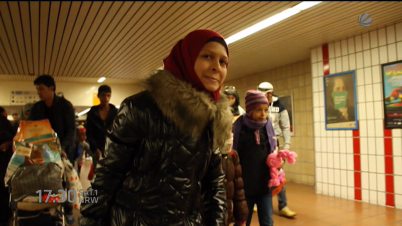 Flüchtlinge verschwunden (Foto: SAT.1 NRW)