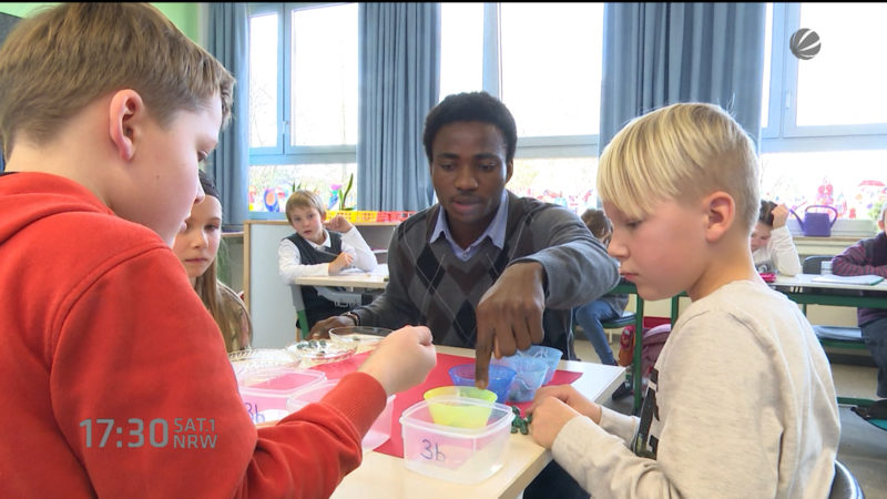 Flüchtlingskinder und ihre Schulprobleme (Foto: SAT.1 NRW)