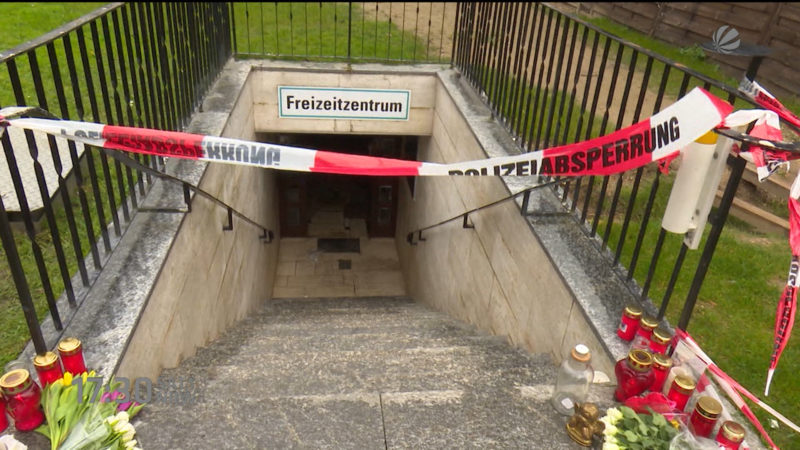 Stromschlag nicht die Ursache des Schwimmbad-Dramas (Bergheim) (Foto: SAT.1 NRW)
