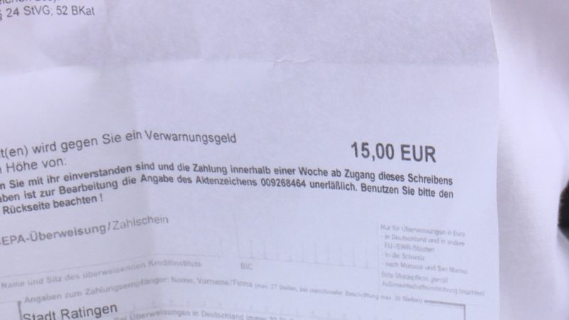 Dubioser Parkservice (Foto: SAT.1 NRW)