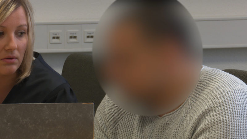 Bankräuber vor Gericht (Foto: SAT.1 NRW)
