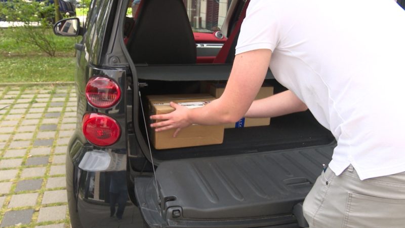 Pakete in Smart liefern? (Foto: SAT.1 NRW)