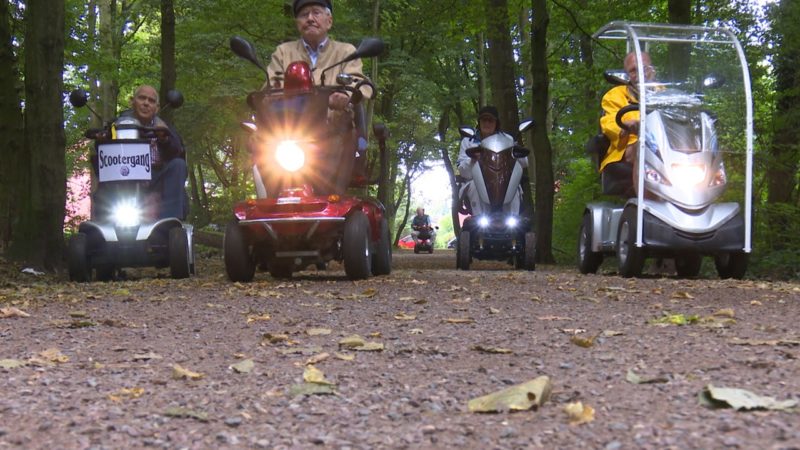 Erste Scootergang in NRW (Foto: SAT.1 NRW)