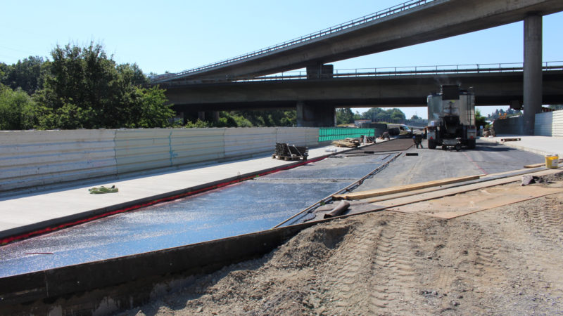 NRW testet Asphalt-Heizung (Foto: SAT.1 NRW)