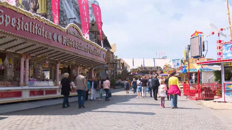 Cranger Kirmes ist gestartet (Foto: SAT.1 NRW)