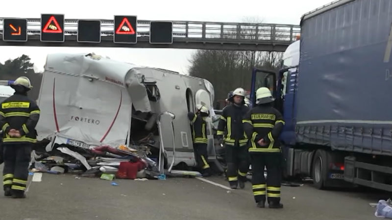 Ein Viertel mehr Unfälle durch LKW (Foto: SAT.1 NRW)