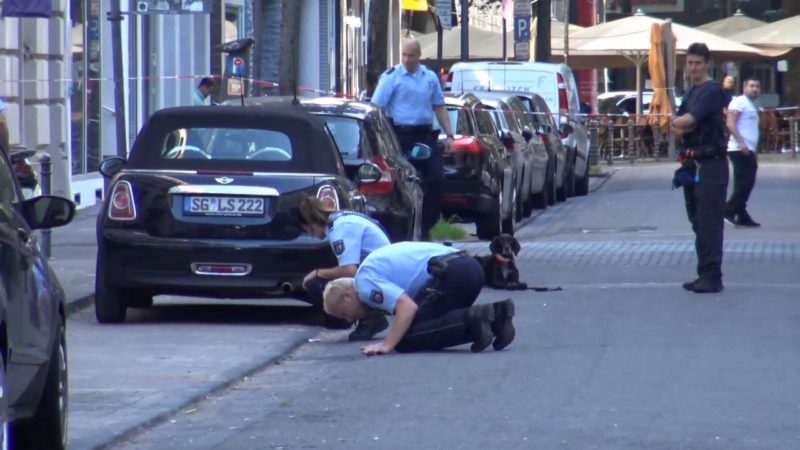Blutige Auseinandersetzung in Köln (Foto: SAT.1 NRW)