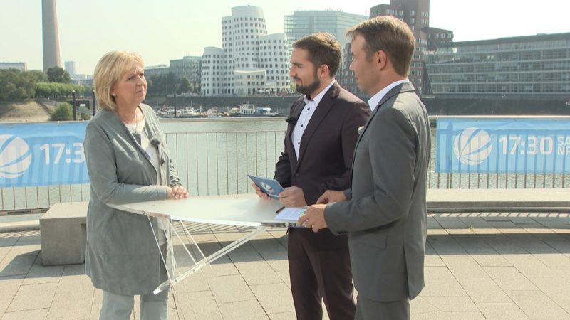 Hannelore Kraft im SAT.1 NRW-Interview (Foto: SAT.1 NRW)