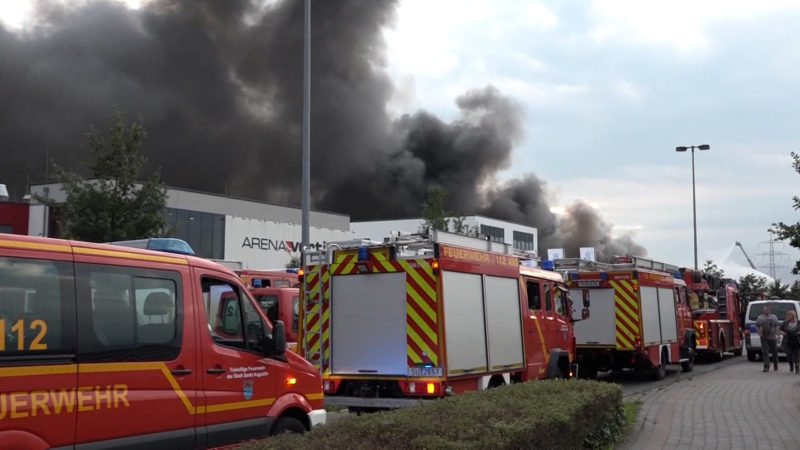 Feuer in Troisdorf (Foto: SAT.1 NRW)