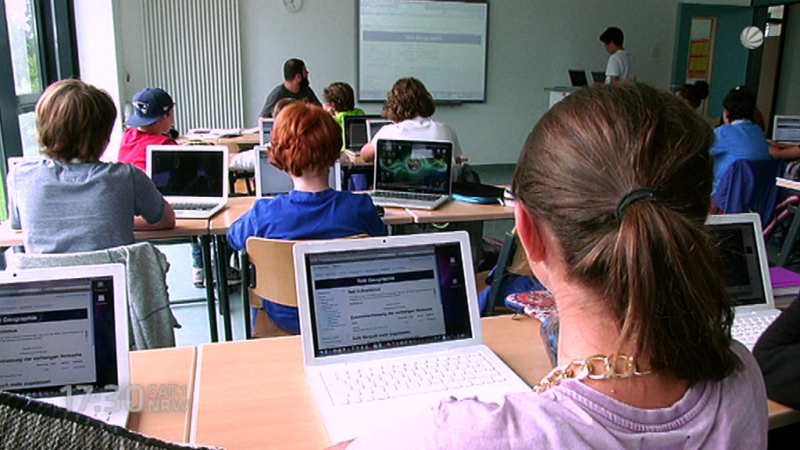 Aus für digitale Schulen in NRW? (Foto: SAT.1 NRW)