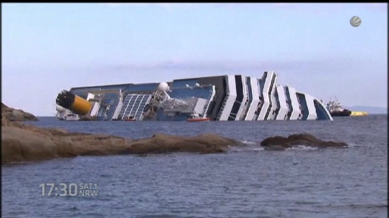 Gedenken an Concordia-Opfer (Foto: SAT.1 NRW)