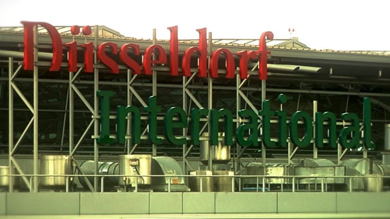 Neue Löschfahrzeuge am Düsseldorfer Flughafen (Foto: SAT.1 NRW)