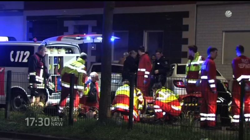 Mann stürzt aus Fenster und stirbt  (Foto: SAT.1 NRW)