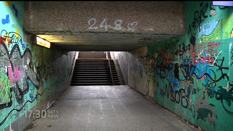 So marode sind die VRR-Bahnhöfe (Foto: SAT.1 NRW)