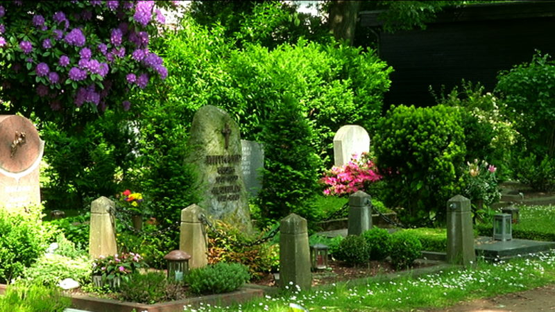 Brunnen-Bestattung in Hagen (Foto: SAT.1 NRW)