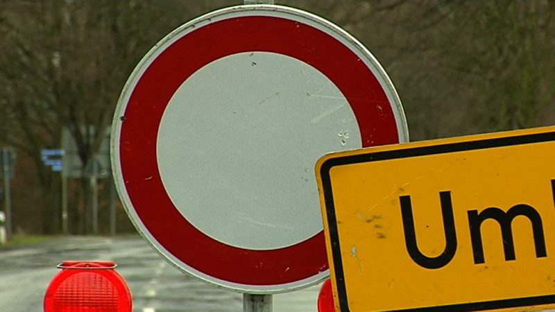 Straßensanierung belastet Anwohner (Foto: SAT.1 NRW)