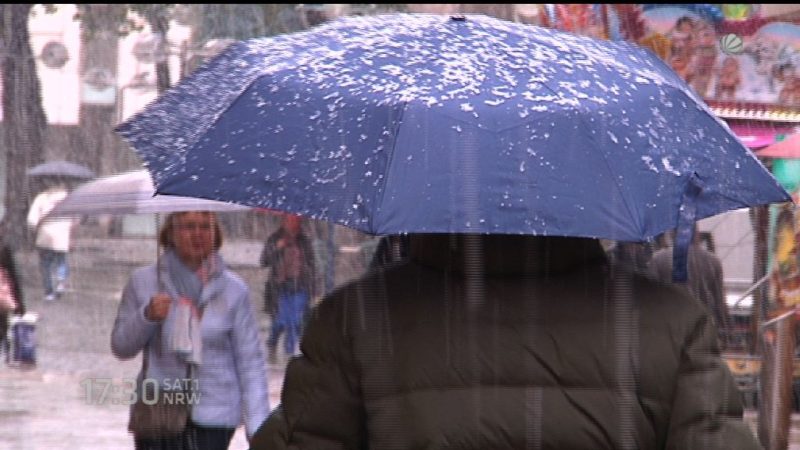 Schnee im April (Foto: SAT.1 NRW)