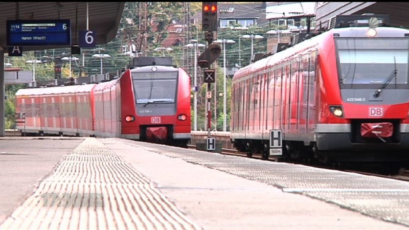 Bahnpassagier rettet Kontrolleurin (Foto: SAT.1 NRW)