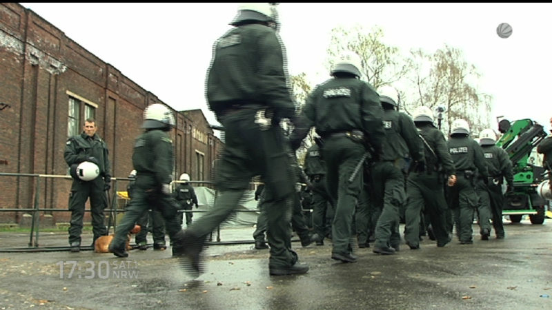 Landtag debattiert Polizeieinsatz (Foto: SAT.1 NRW)