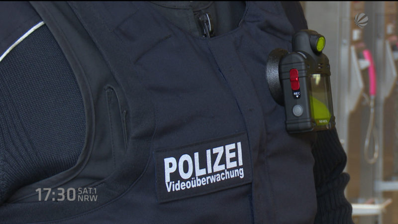 Diskussion um Bodycams der Polizei (Foto: SAT.1 NRW)