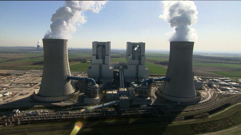 Streit um Kohlekraftwerk Trianel (Foto: SAT.1 NRW)