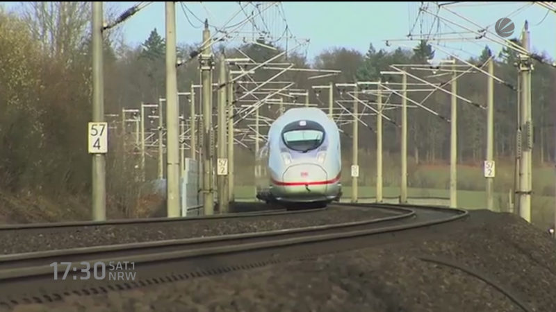 Ärger um ICE-Strecke (Foto: SAT.1 NRW)