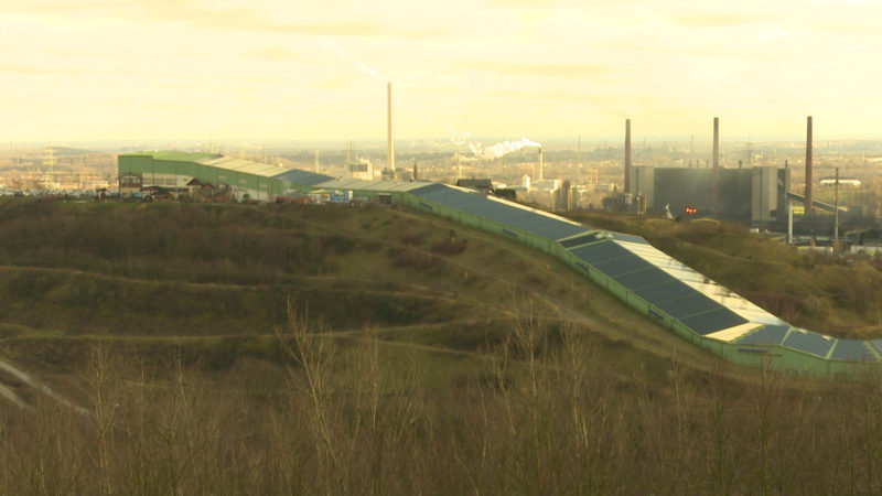 Wirbel um Skihalle in Bottrop (Foto: SAT.1 NRW)