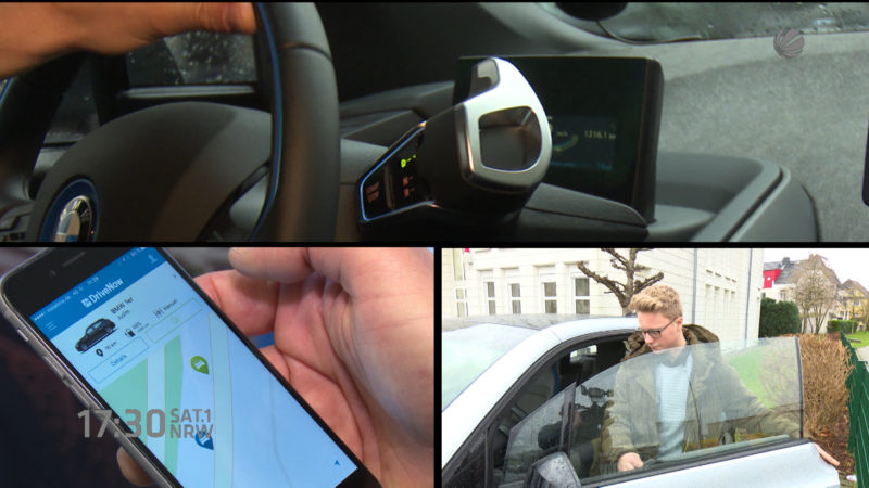 Car-Sharing in NRW (Foto: SAT.1 NRW)