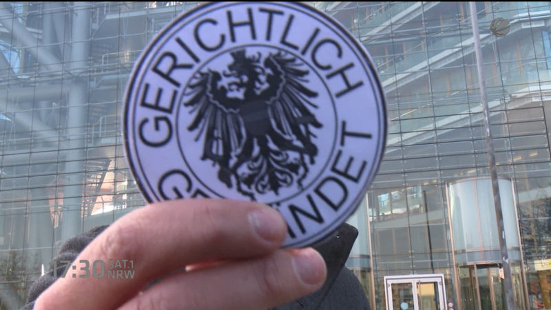 Wird Staatskanzlei gepfändet? (Foto: SAT.1 NRW)